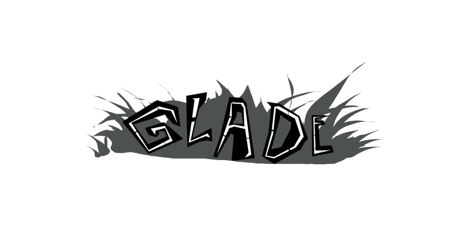 glade logo greyscale simple